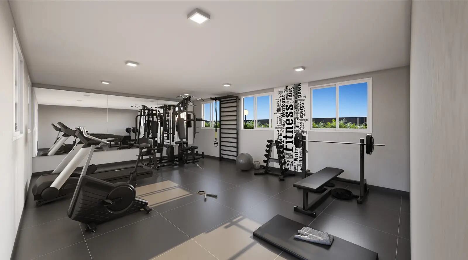 Academia do Residencial Athena