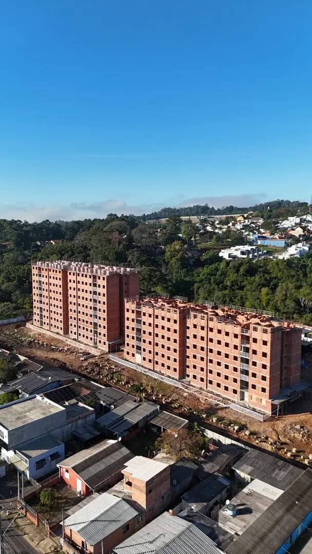 Obra do Residencial Milão em andamento