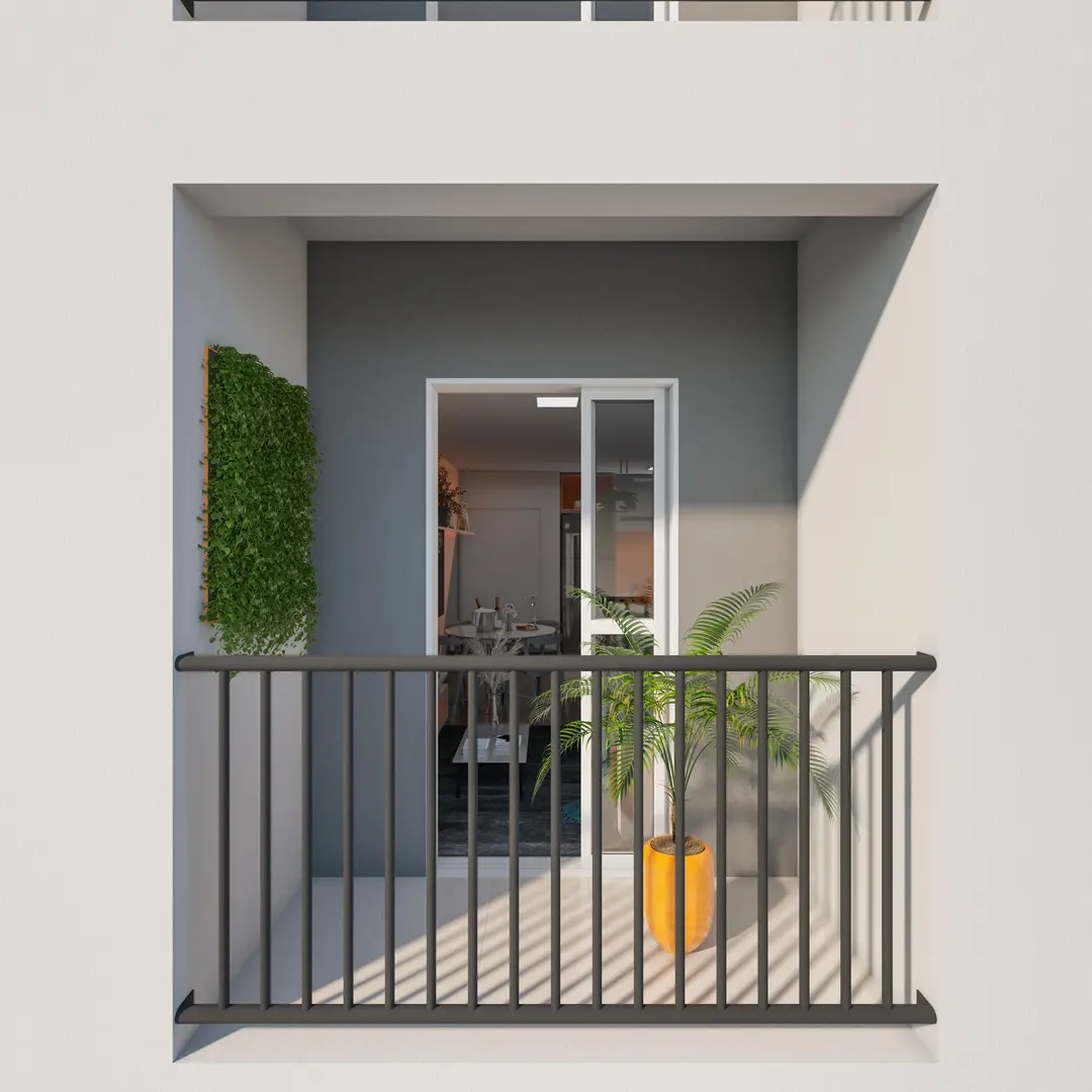Sacada do apartamento