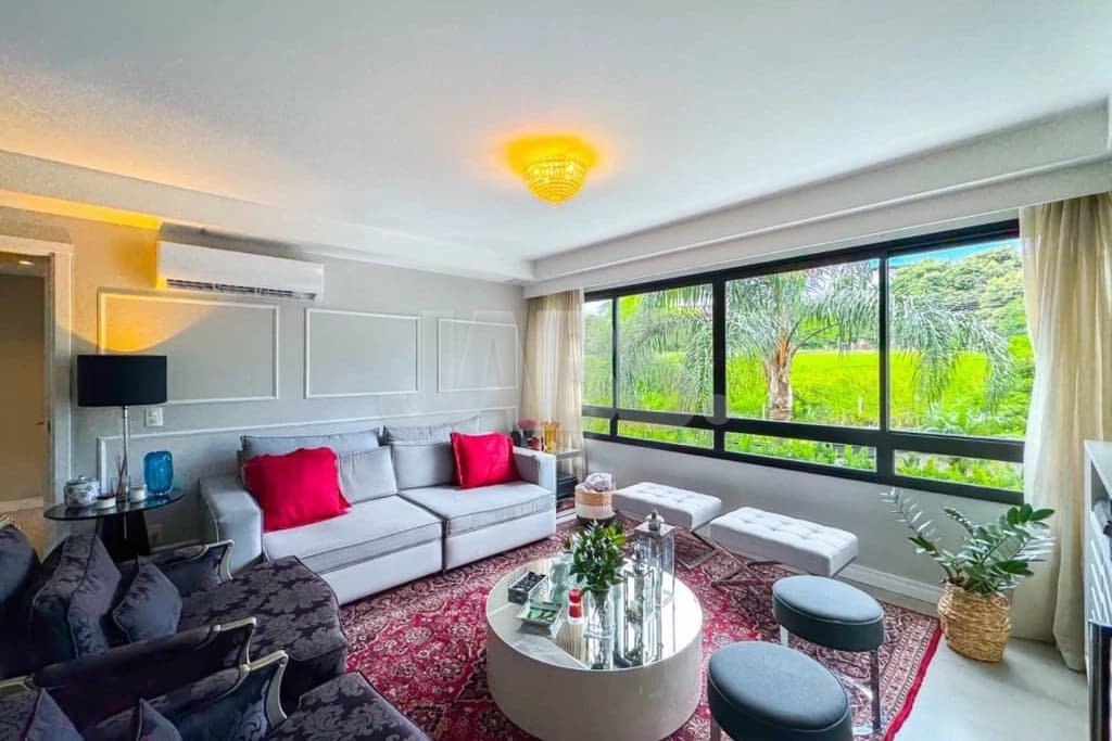 Apartamento de 3 suítes com churrasqueira e vista verde no Polo Iguatemi, Chácara das Pedras, foto 1