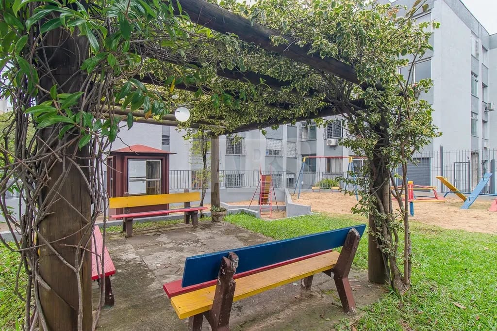 Pergolado no jardim