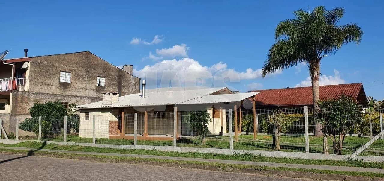 Casa vista da rua
