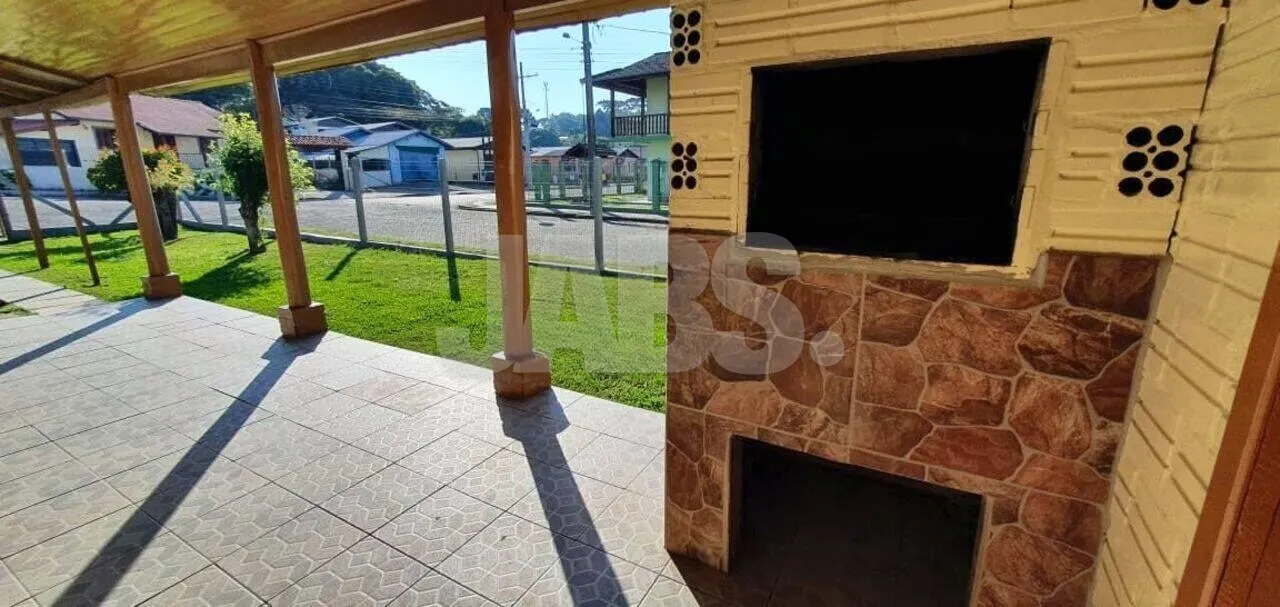 Churrasqueira na varanda