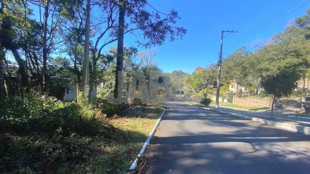 Avenida principal do condomínio