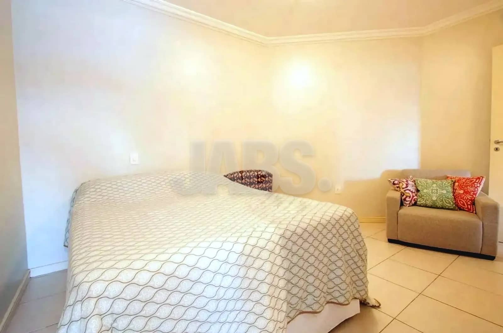 Suíte com cama de casal