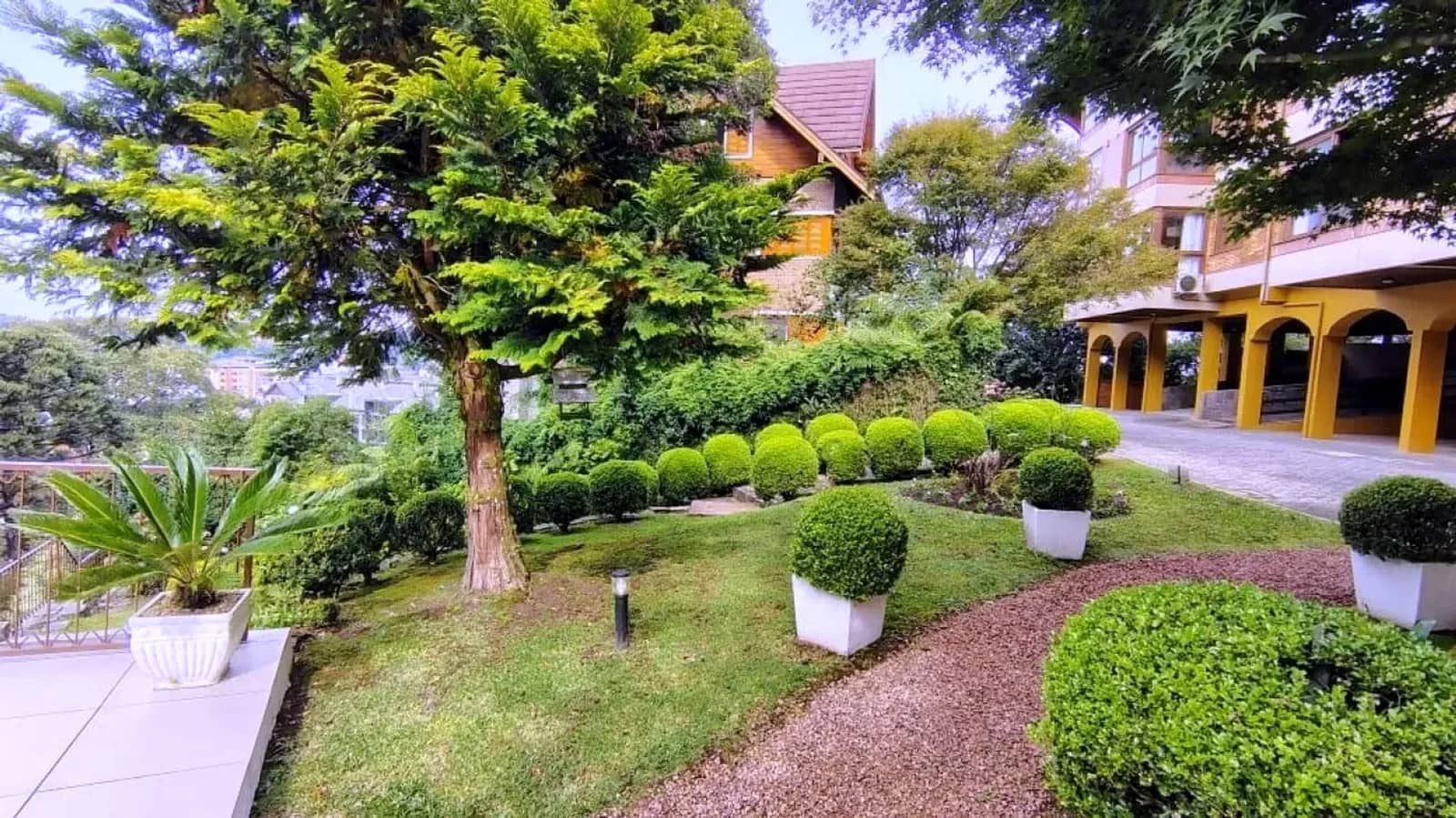 Jardim do prédio
