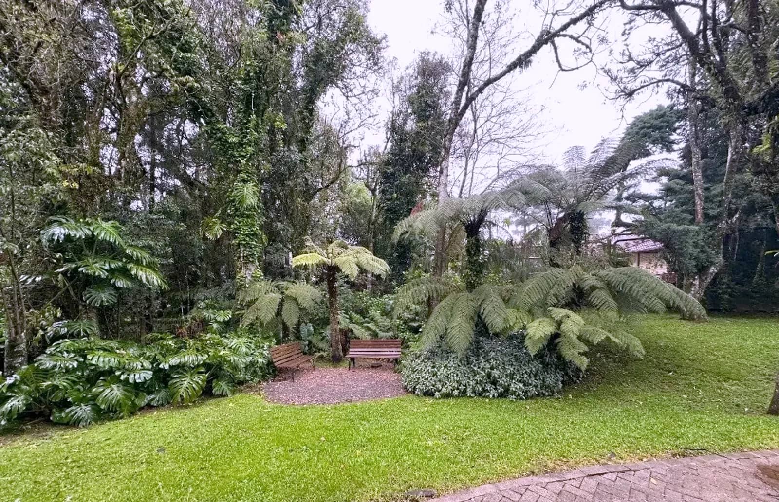 Jardim do prédio