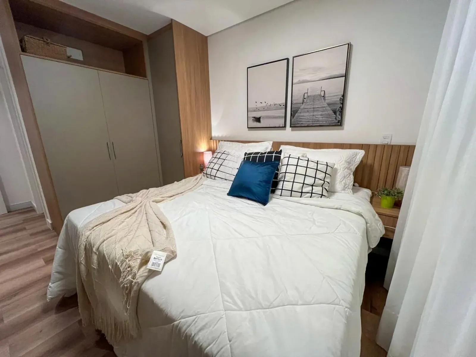 Suíte com cama de casal