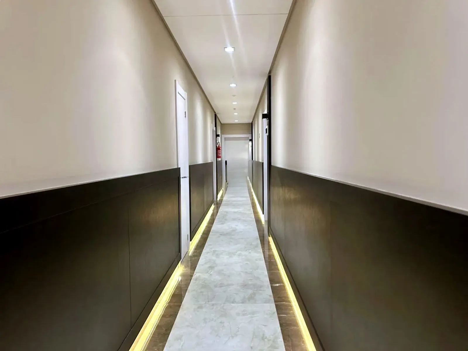 Hall dos apartamentos