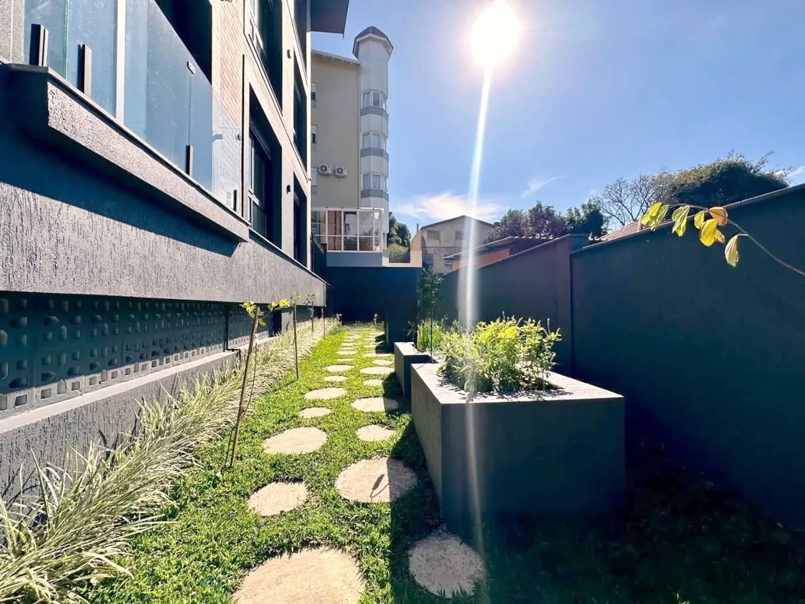 Jardim do prédio