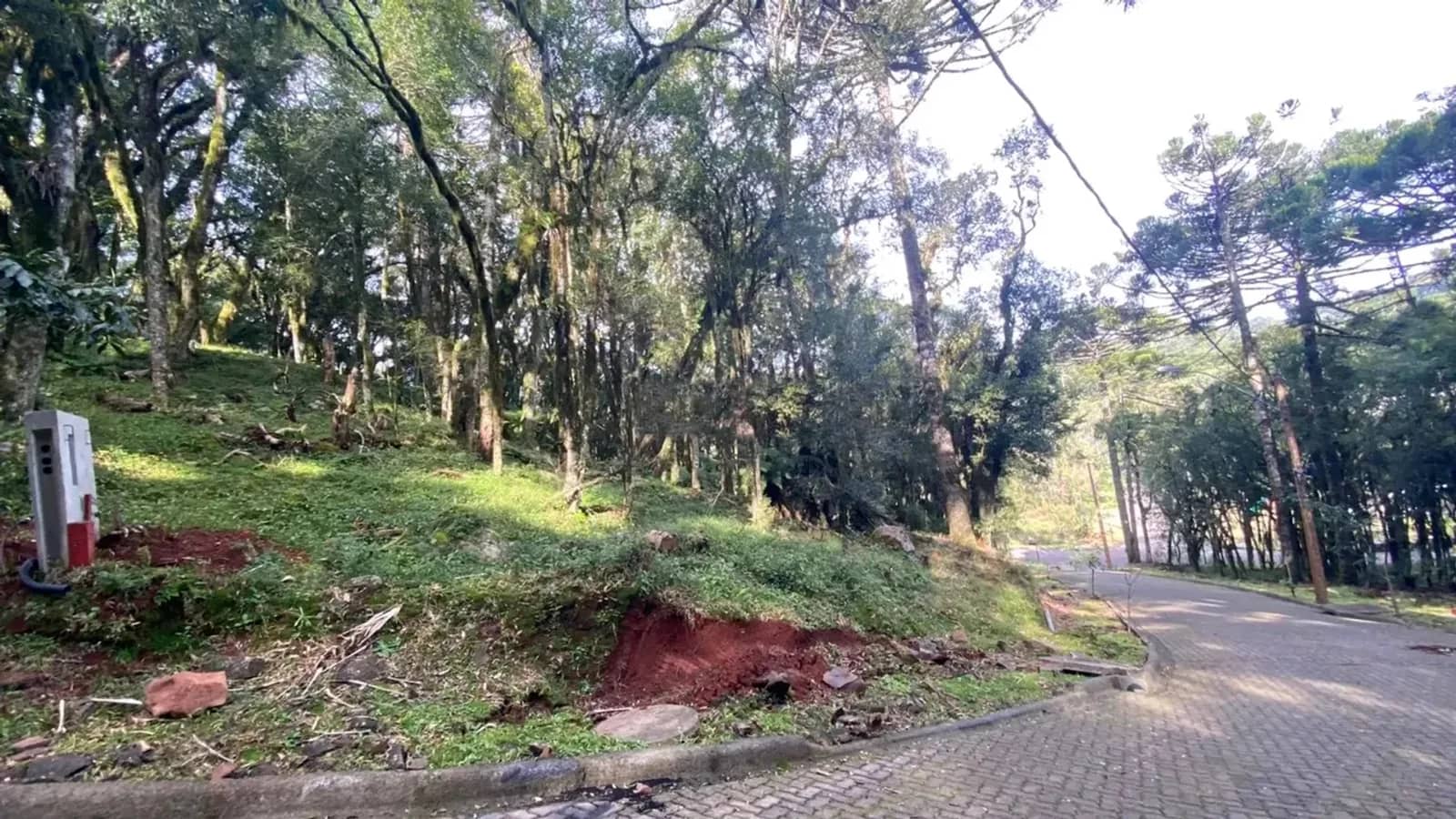 Esquina do terreno