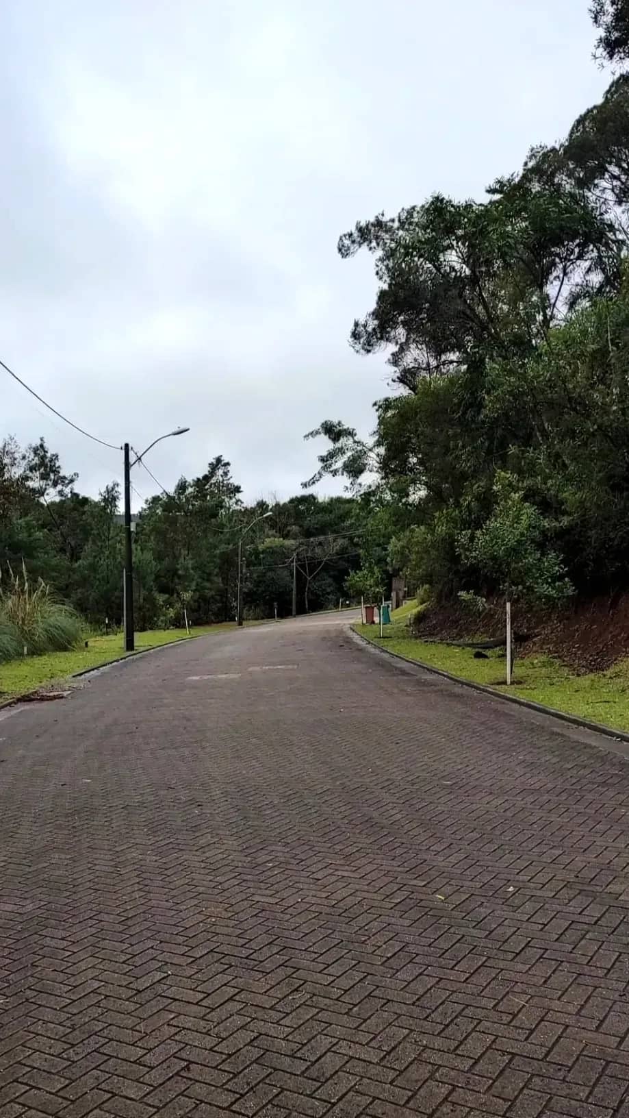 Rua do loteamento
