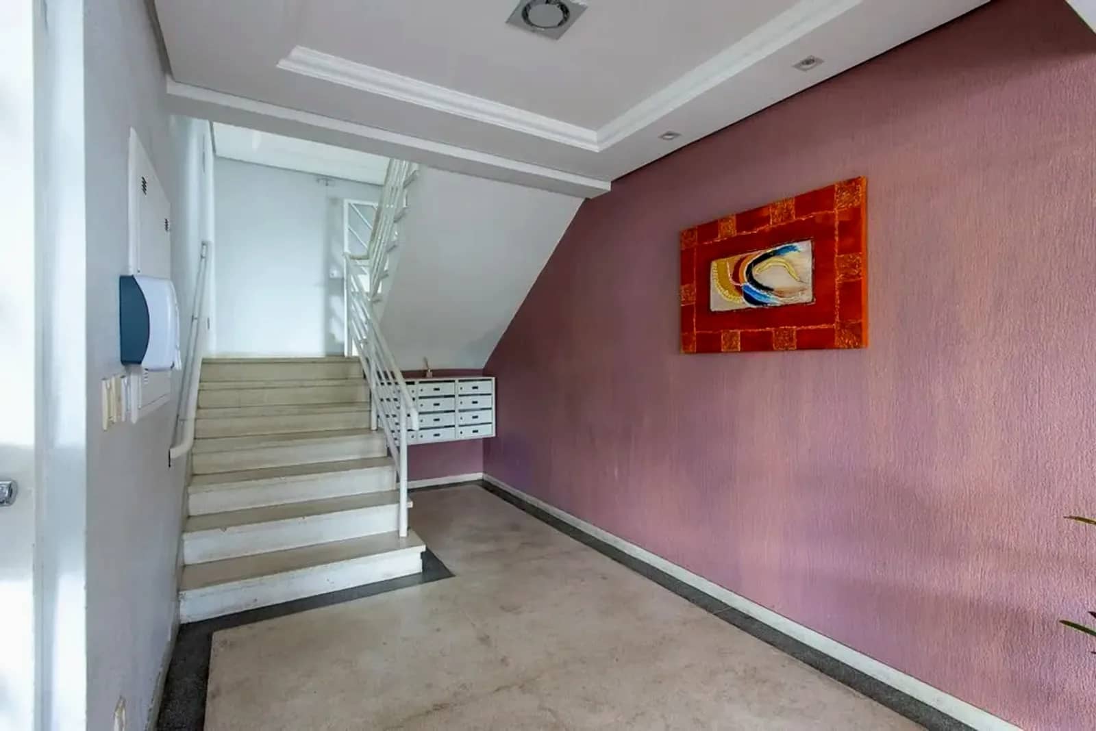 Hall de entrada do prédio
