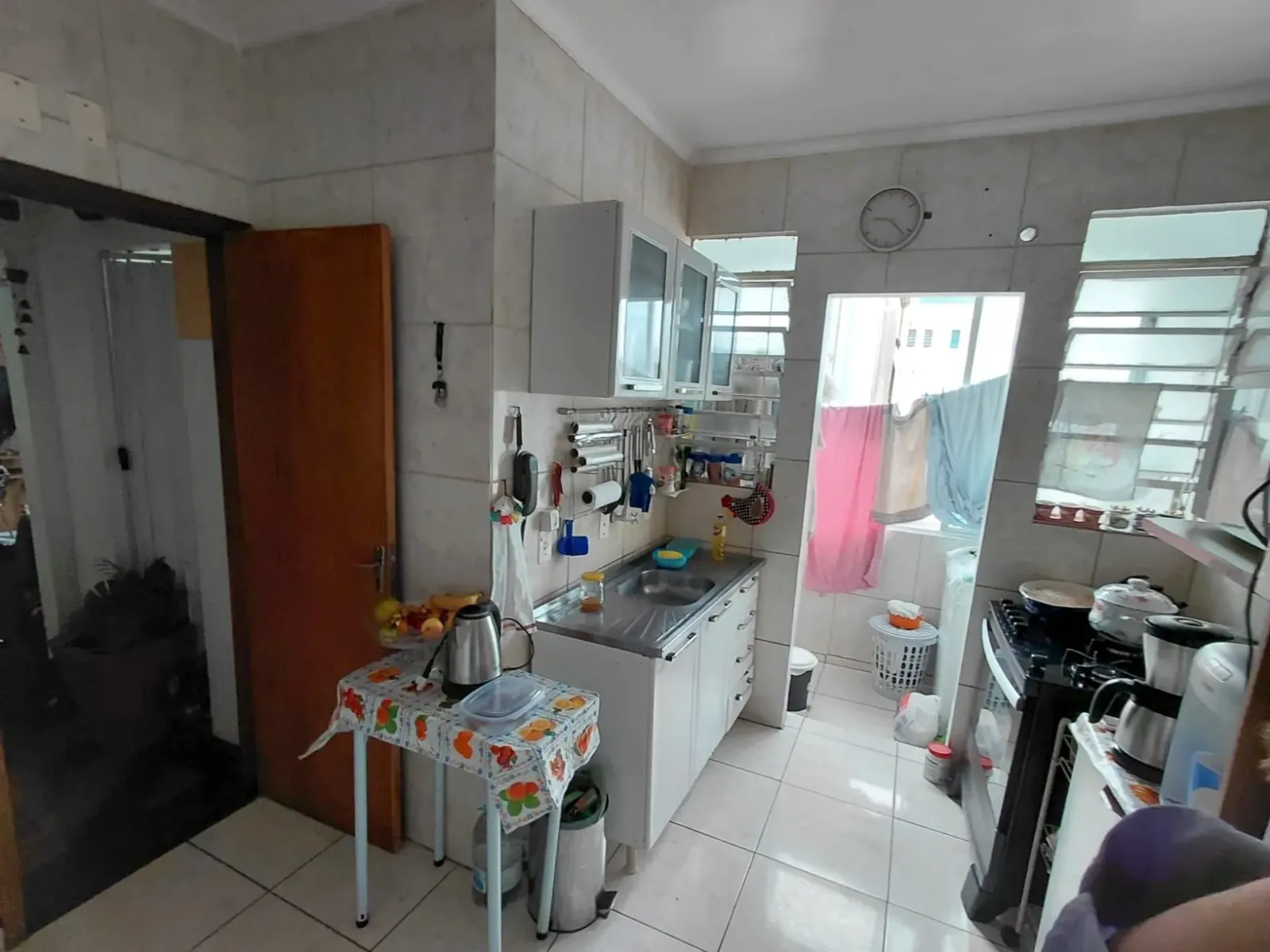 Cozinha e área de serviço