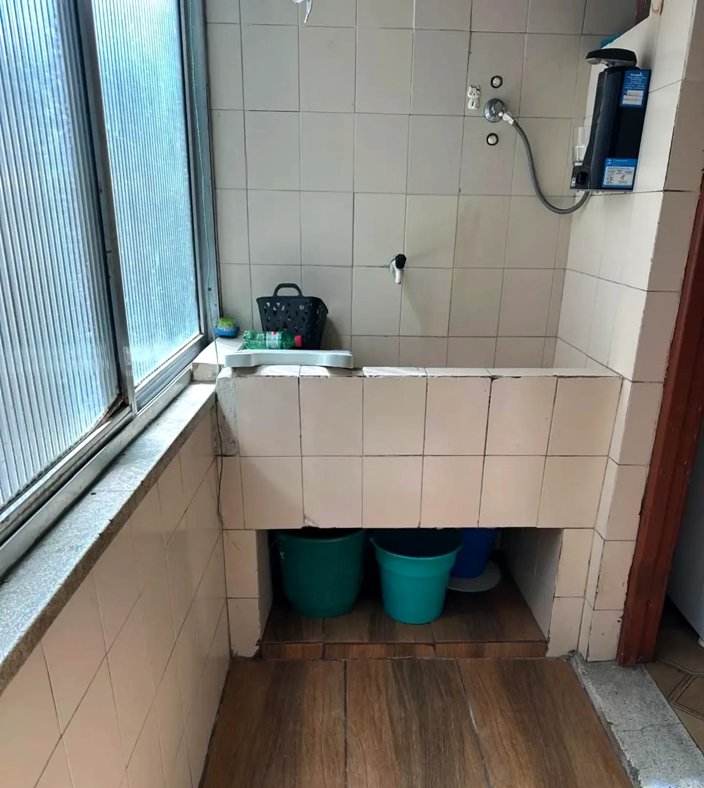 Área de serviço separada