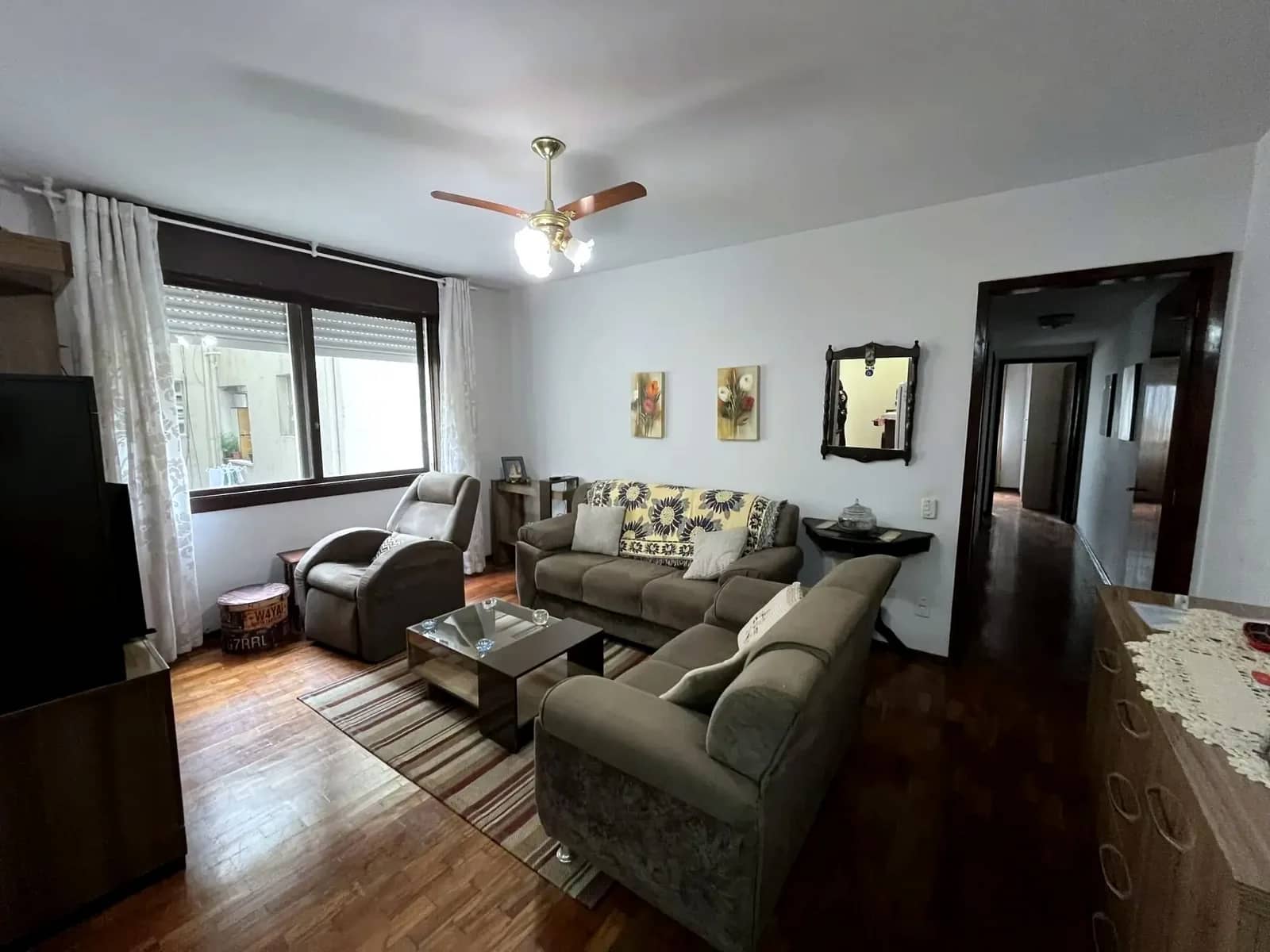 Living para dois ambientes