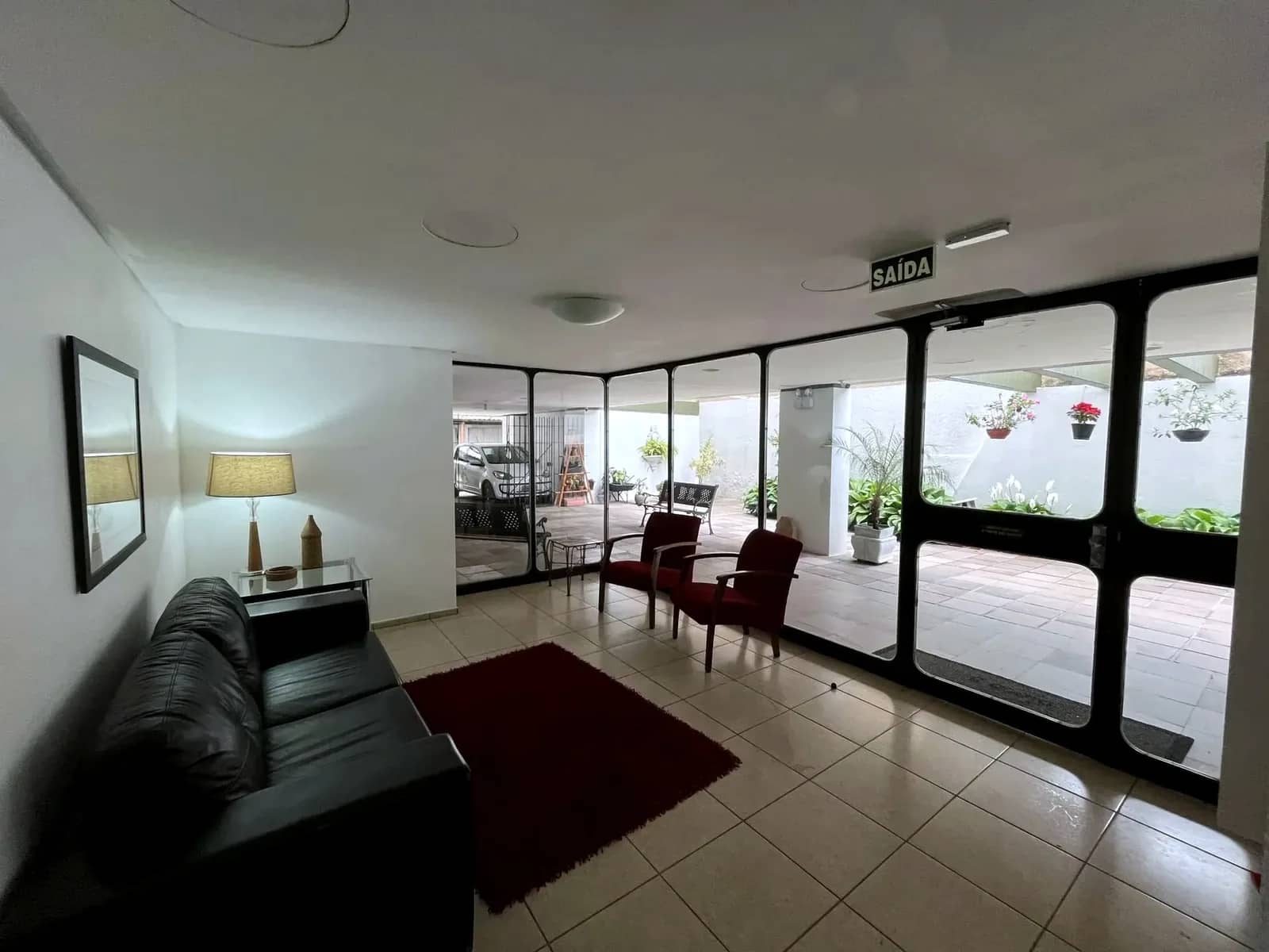 Hall de entrada do prédio