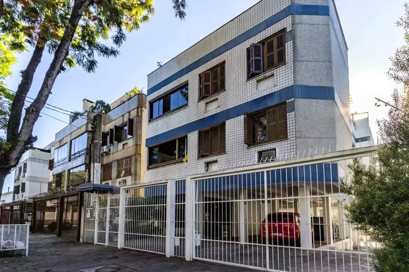 Fachada do prédio no Jardim Itu