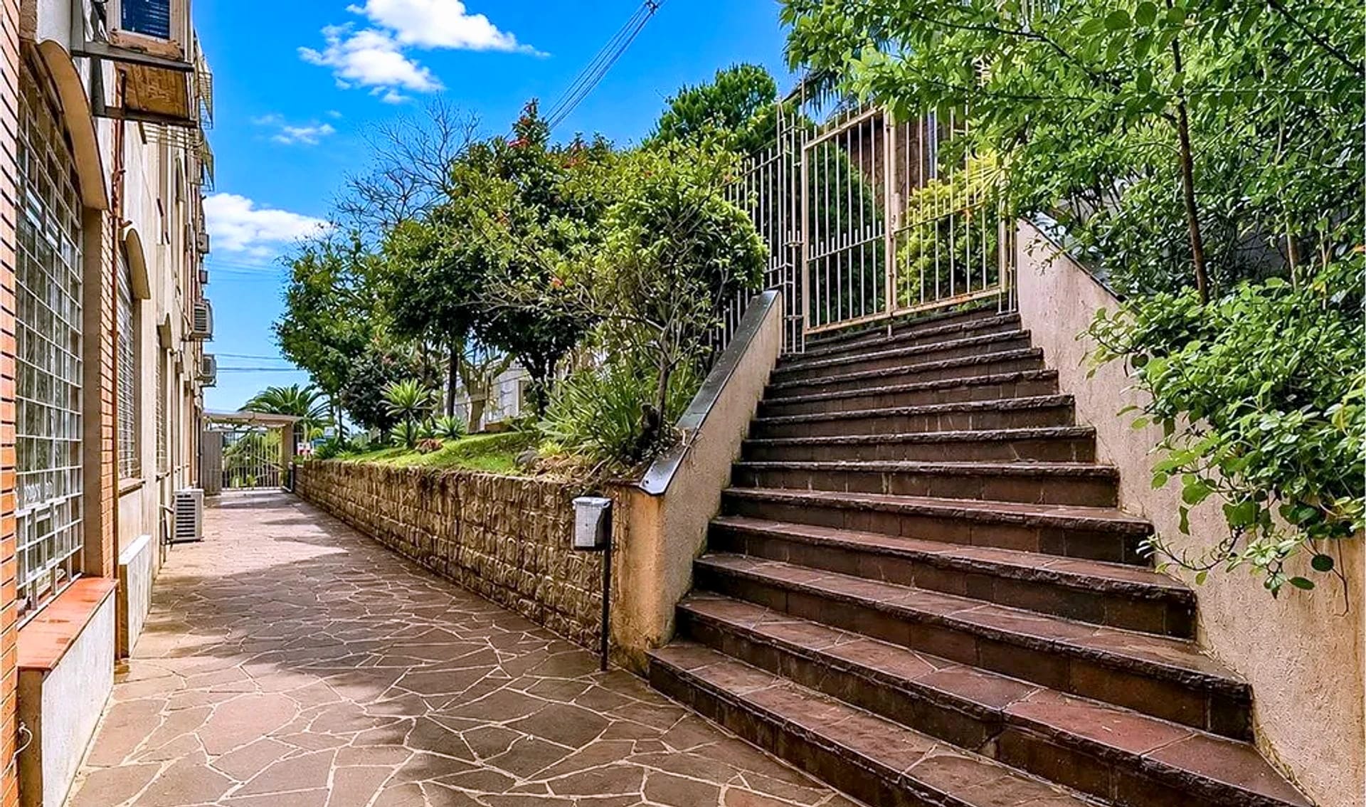 Escadaria do jardim