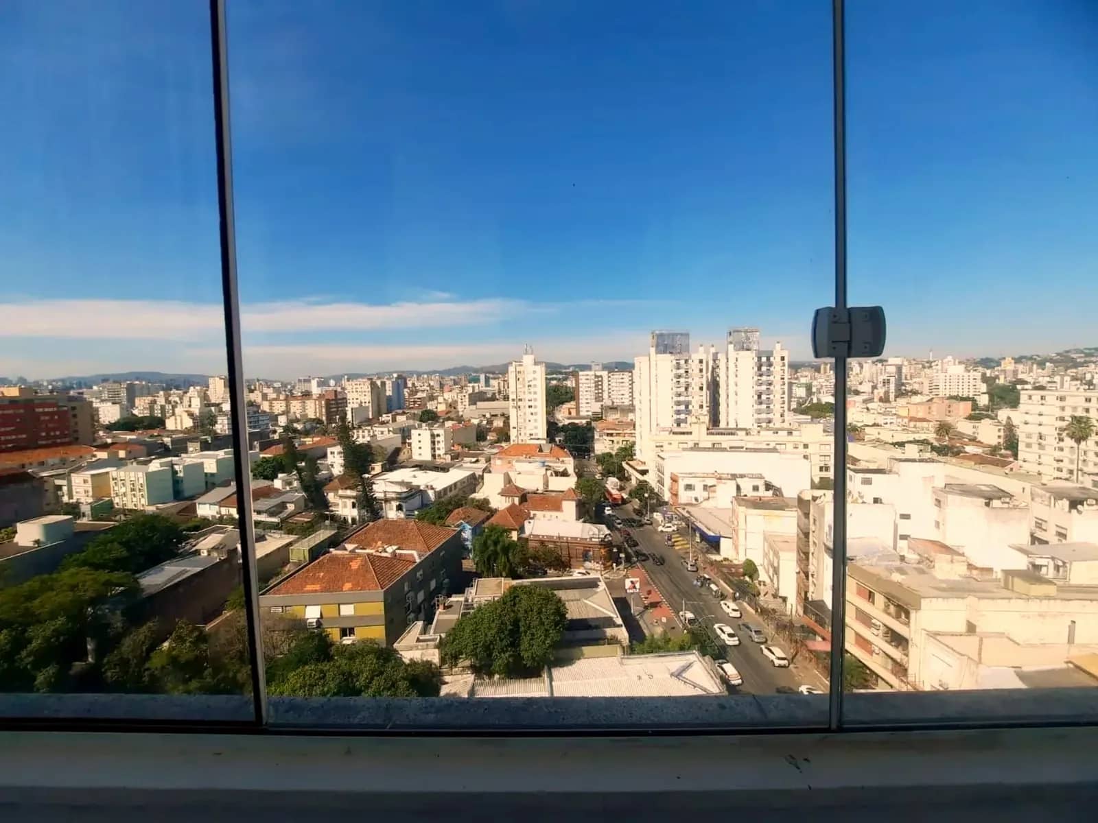 Vista livre do andar alto