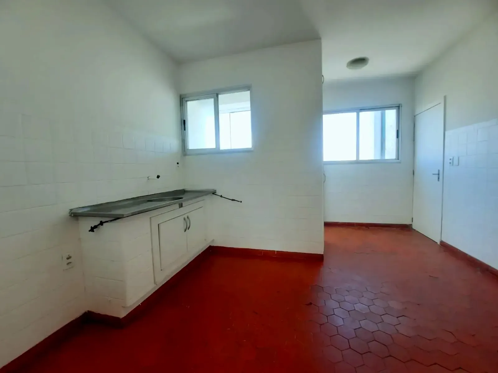 Cozinha com janelas