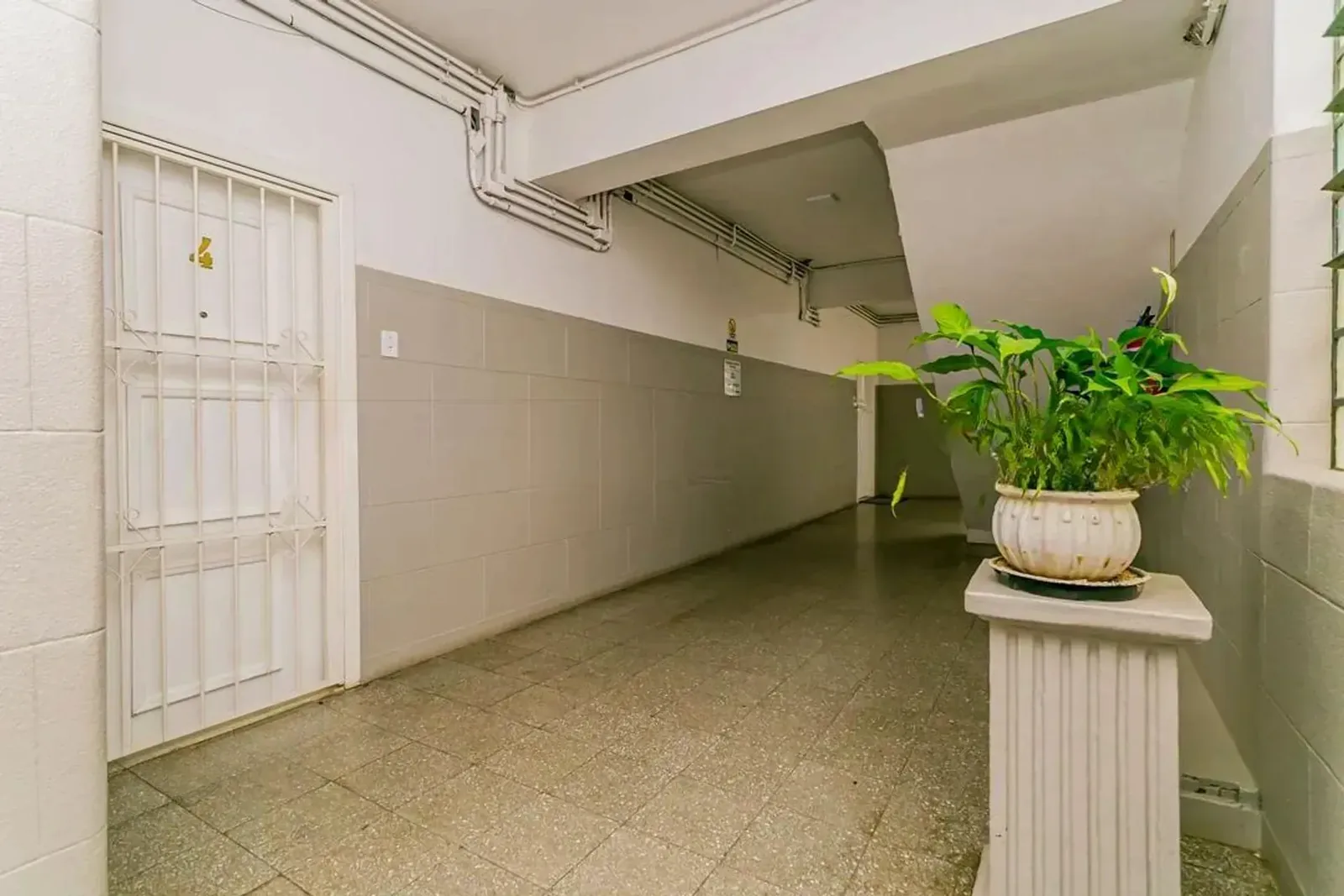 Hall de entrada do prédio