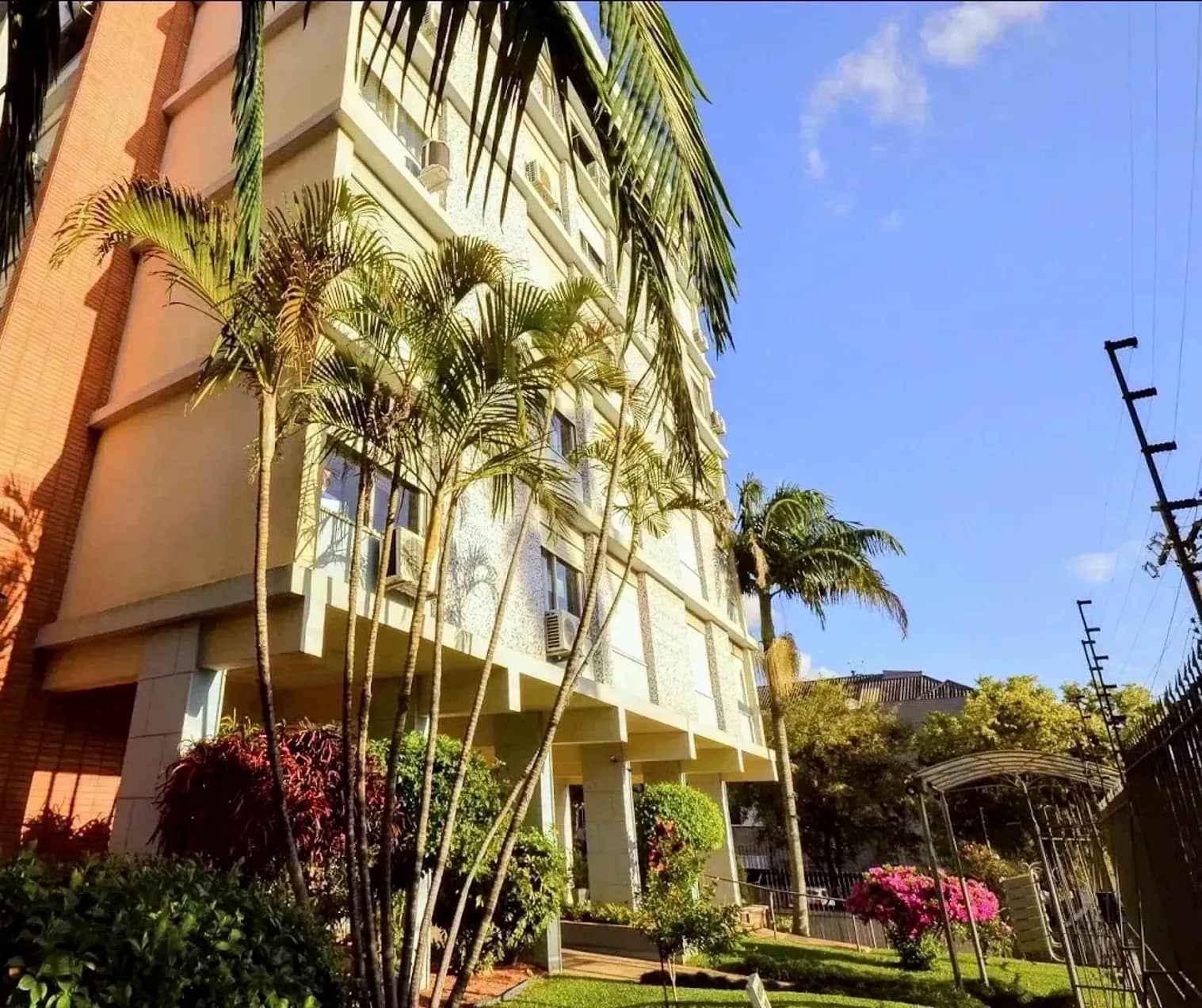 Jardim do prédio