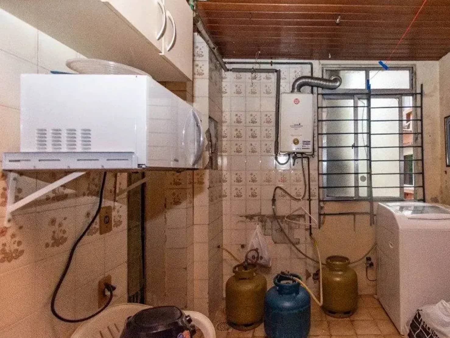 Área de serviço separada