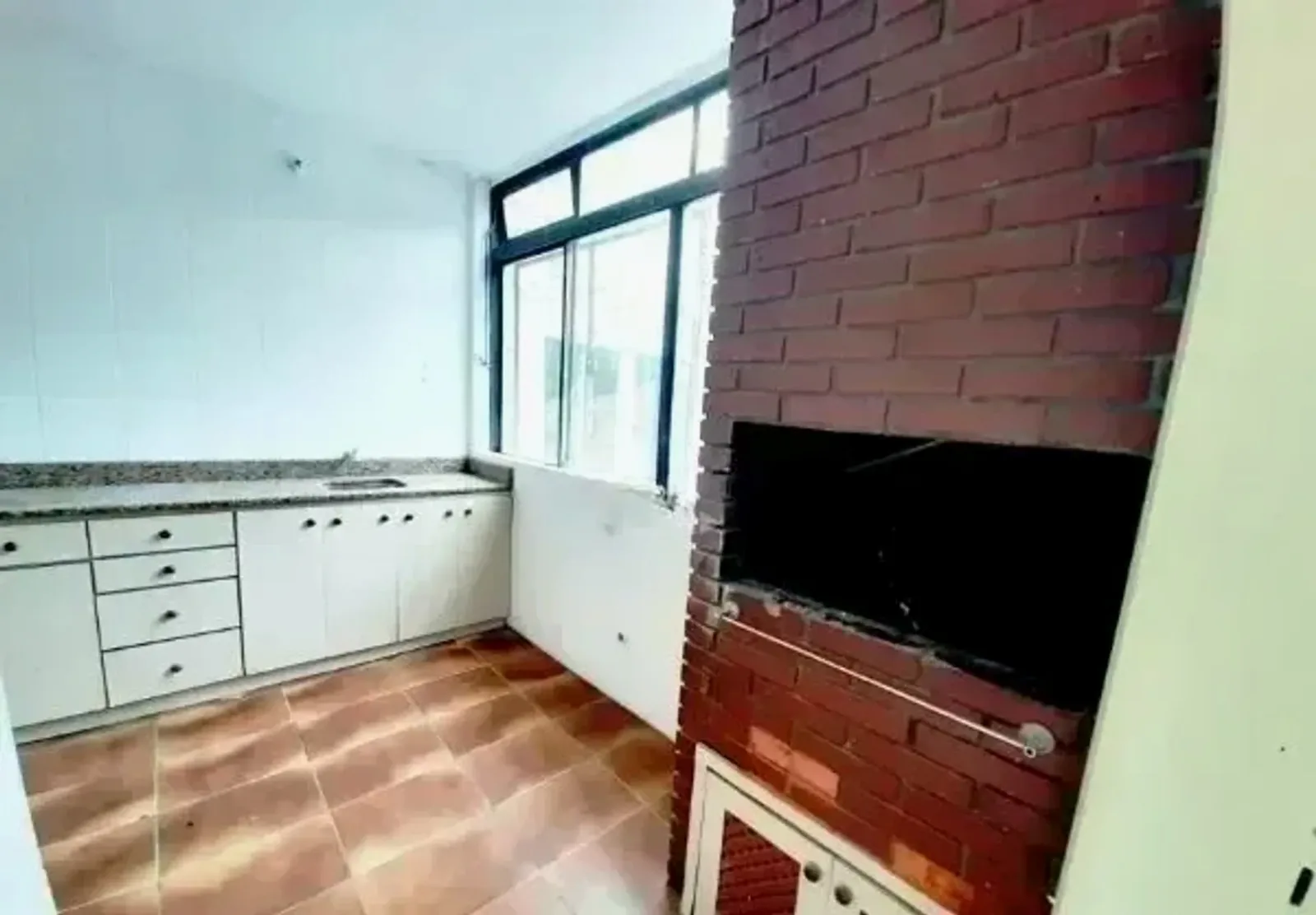 Churrasqueira na cozinha