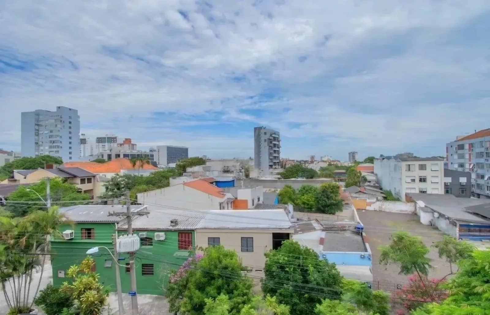 Vista aberta do bairro Higienópolis