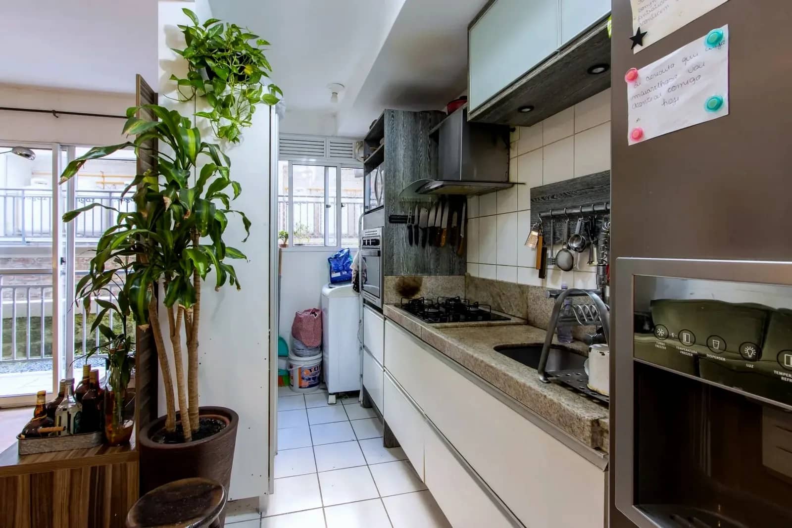 Cozinha com bancada