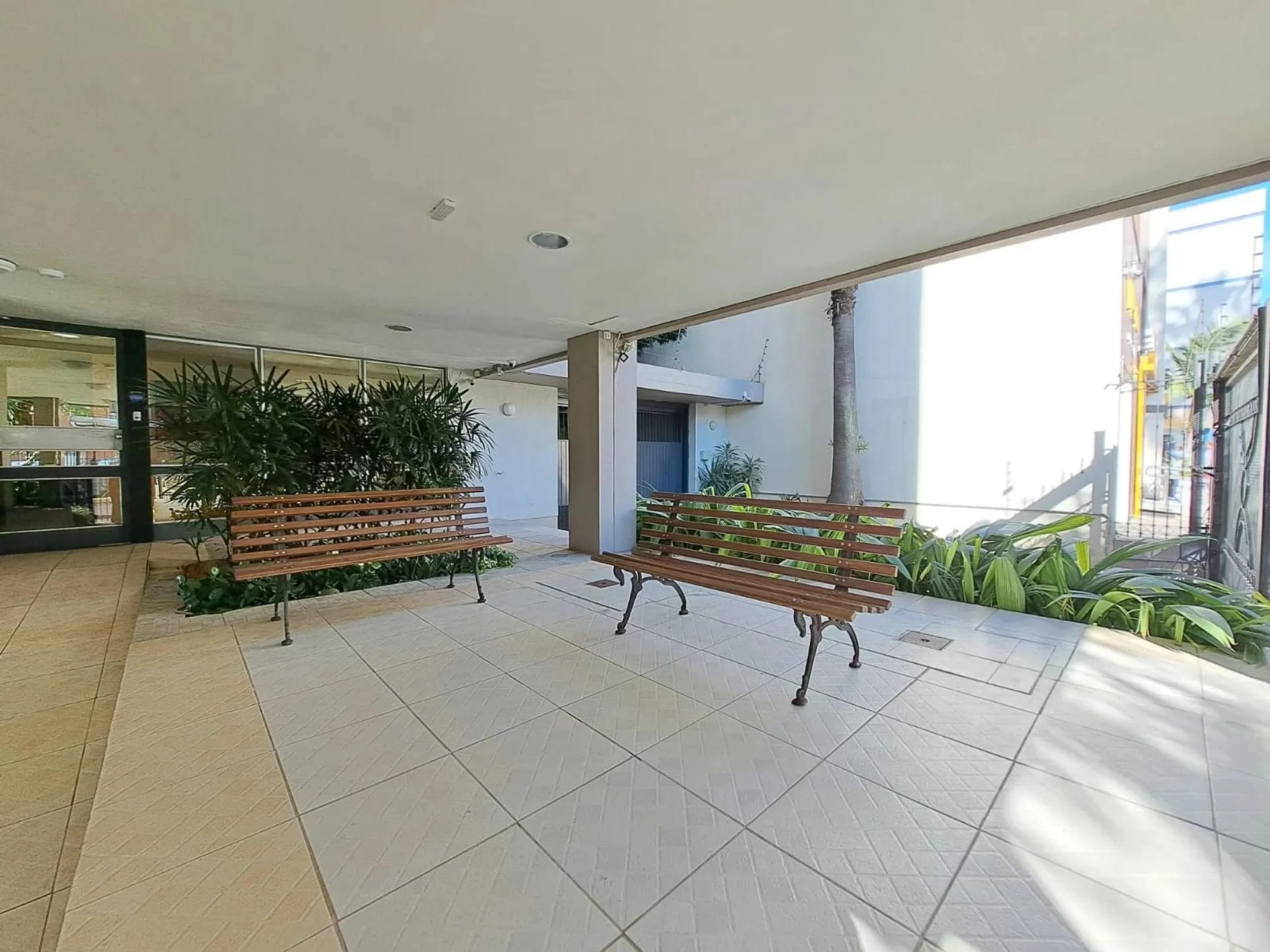 Hall de entrada do prédio