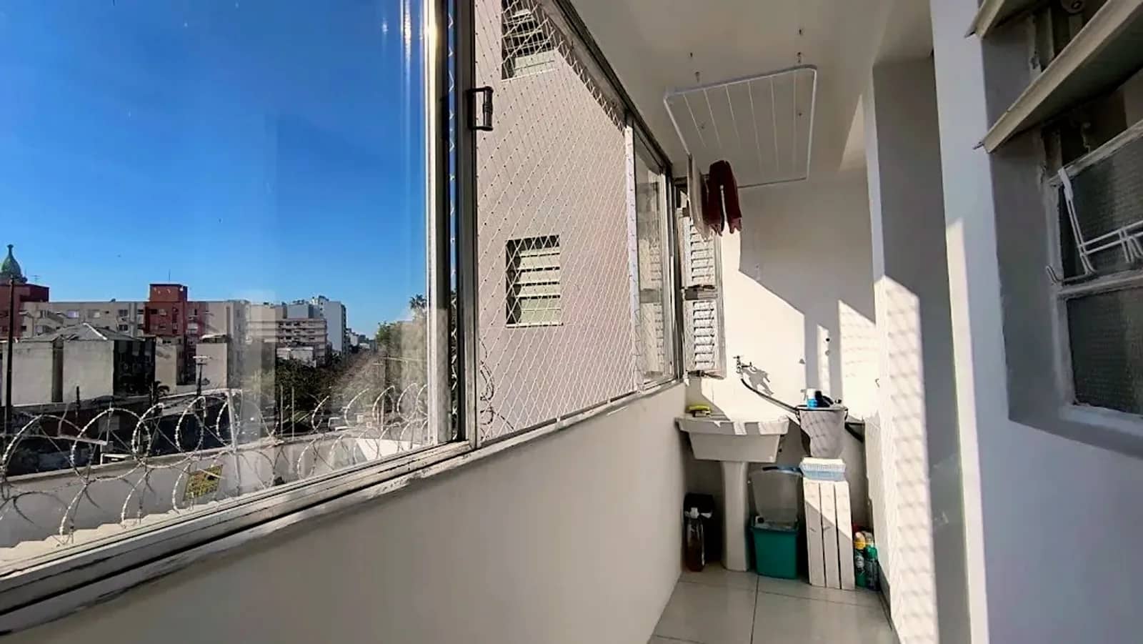 Área de serviço com vista
