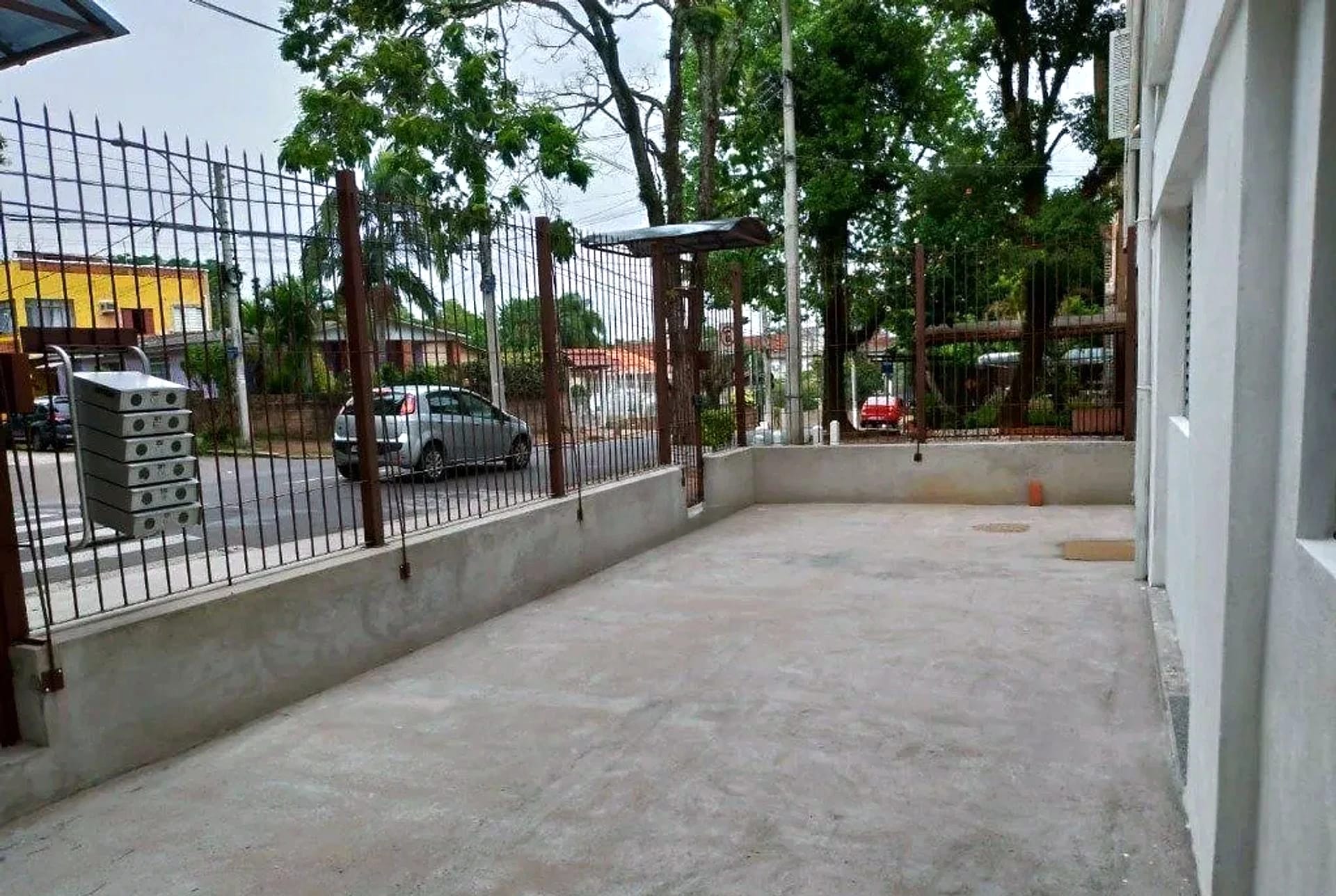 Pátio de entrada