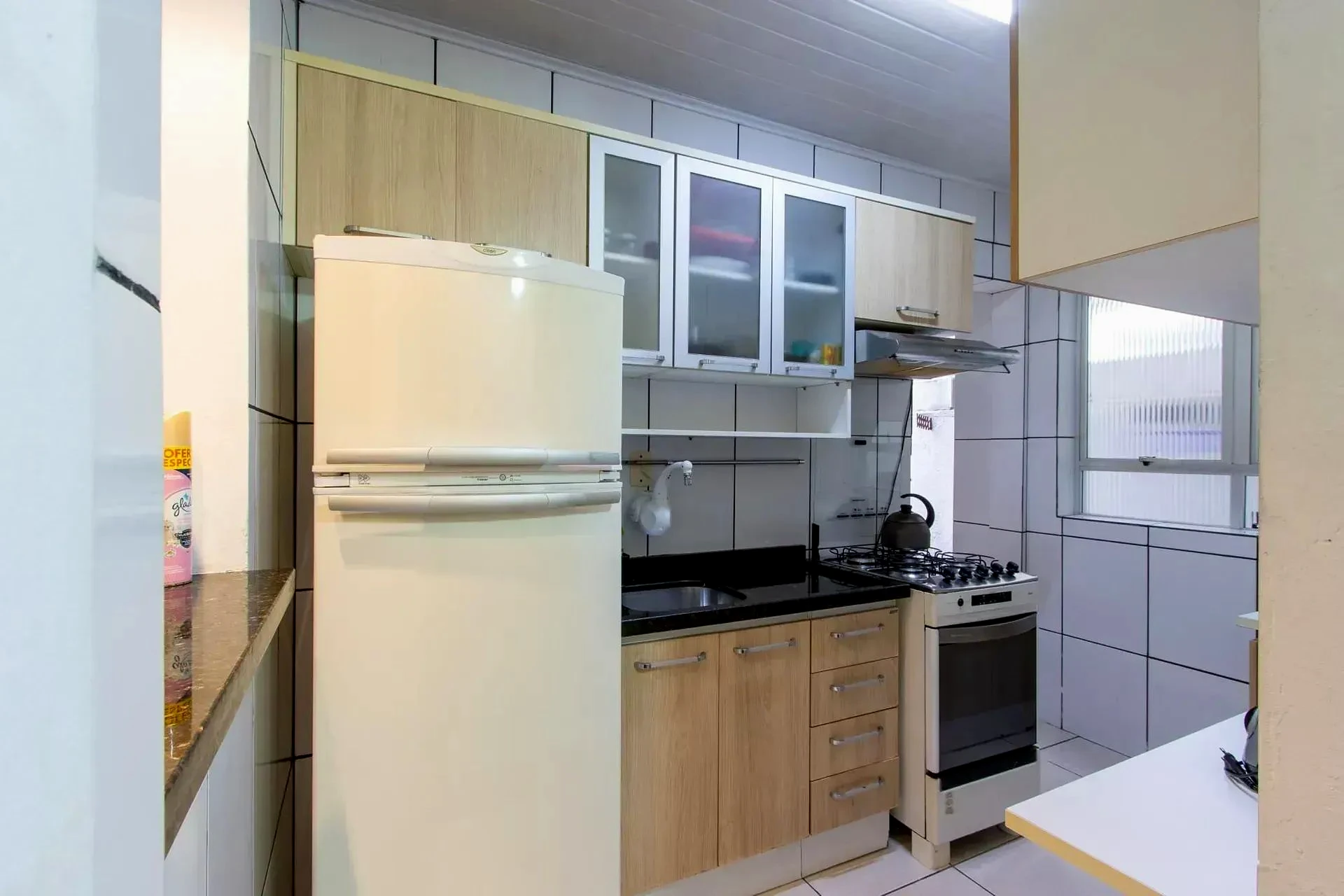 Cozinha com armários