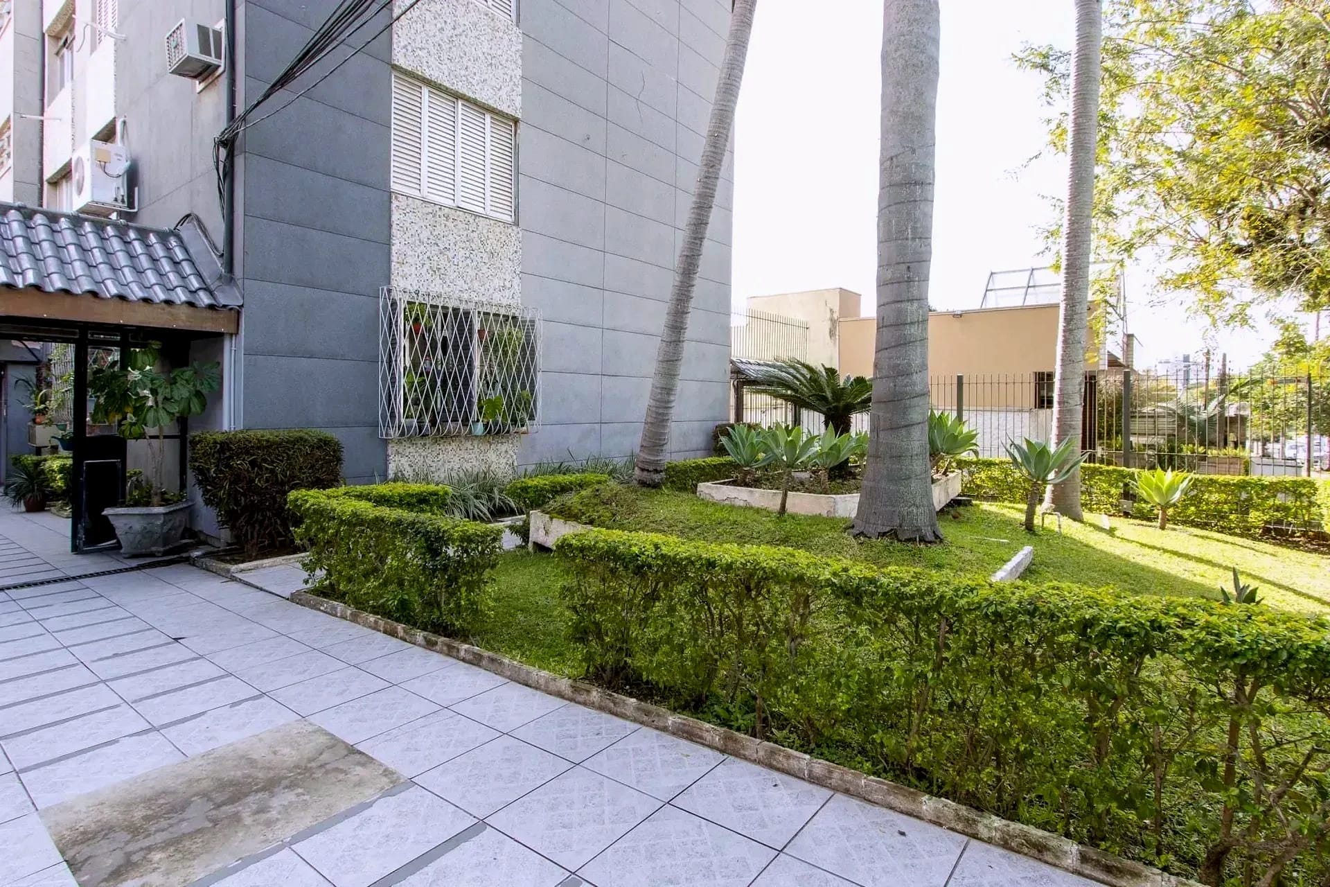 Jardim do condomínio